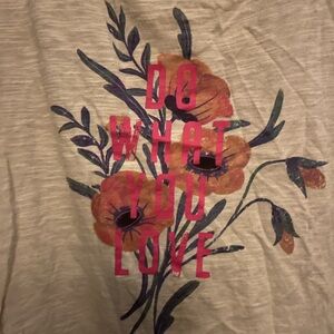 Natural Life Beige Cotton Tee